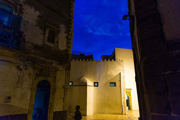 Essaouira, Maroc, ora albastră